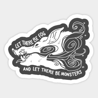 Folk Blessings: Let There be Fog Sticker